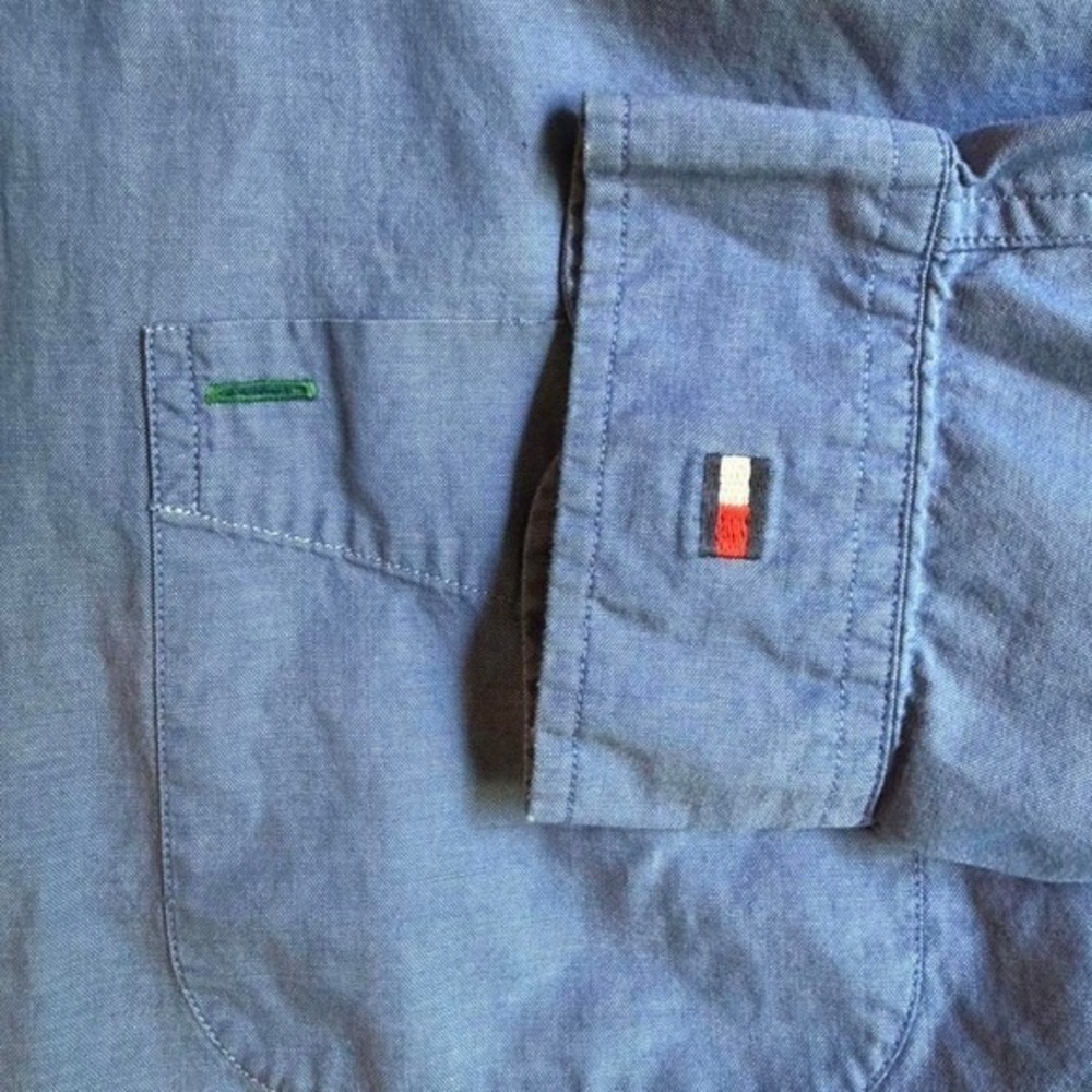 Vintage Tommy Button down Golf Shirt